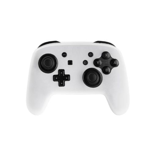 Nintendo Switch Pro Controller White Silicone Protective Cover - 1