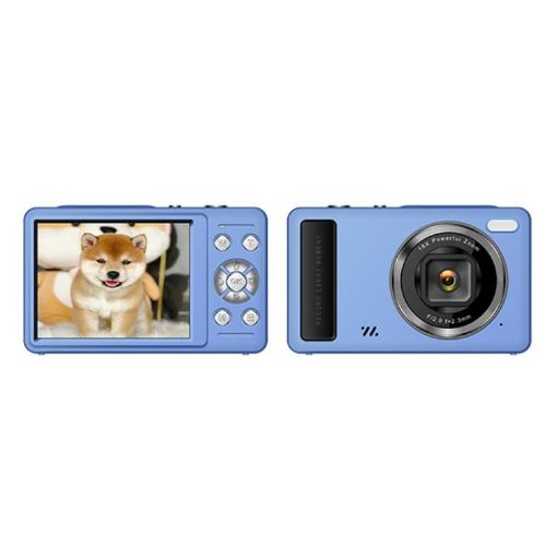 DC15 Blue 4K HD 64MP Camera with 18X Digital Zoom, 2.4" Display - 1