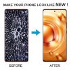 Vivo X80 V2183A V2144 OLED Screen with Digitizer & Fingerprint - 6