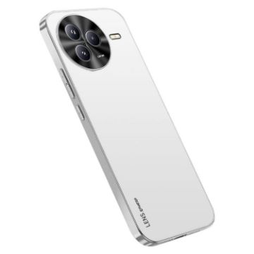 Xiaomi Civi 5 Pro Silver White Acrylic Phone Case AG Frosted - 1