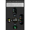 S18 1.3" IP67 Waterproof Smart Watch with Health Monitoring (Silver Black) - 4