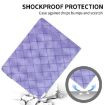 Samsung Galaxy Tab S10+/S9 FE+ Purple Rhombus Leather Case - 6