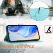 OPPO A5 5G Mint Green RFID Leather Phone Case - Global Smile Design - 4
