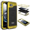 iPhone 16e Metal Hybrid Silicone Case, Four-Proof, Yellow - 1