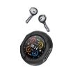 D9 1.46" 2-in-1 Bluetooth Earphone Smartwatch, NFC, Heart Rate, Black - 3