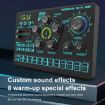 SX91 Multi-function Mixer & Sound Card for Live Streaming (Black) - 3