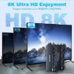 KCEVE KC-KVM302DH 8K 60Hz Dual Monitor KVM Switch, UK Plug - 4