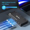 KCEVE KC-KVM302DH 8K 60Hz Dual Monitor KVM Switch, UK Plug - 6