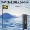 KCEVE KC-KVM9201 8K HDMI & USB3.0 Monitor KVM Switch, US Plug - 4