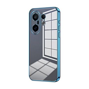 Vivo S30 Pro Mini Blue Transparent Plating Phone Case - 1