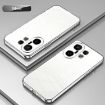 Vivo S30 Pro Mini Silver Transparent Plating Phone Case - 2