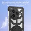 Xiaomi 14 Ultra Grey MagSafe Case with Rotating Carbon Fiber Bracket - 3
