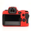 Red Litchi Texture Soft Silicone Case for Nikon Z6III - 2