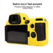 Yellow Litchi Texture Soft Silicone Case for Nikon Z6III - 4