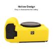 Yellow Litchi Texture Soft Silicone Case for Nikon Z6III - 6