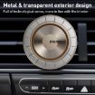 MOMAX CM35 Relaxaire Aluminum Car Aromatherapy Holder (Dark Grey) - 4