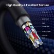3m Black DP2.1 to DP2.1 52Gbps 16K DisplayPort Extension Adapter - 4