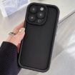 iPhone 15 Pro Shockproof TPU Frame Frosted Case (Black) - 1