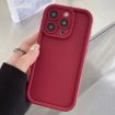 iPhone 12 Pro Max Wine Red Shockproof Frosted TPU Phone Case - 1
