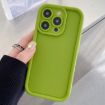 iPhone 12 Pro Max Shockproof Fluorescent Green TPU Phone Case - 1