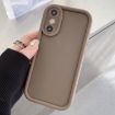 iPhone XS Max Coffee Frosted Shockproof TPU Phone Case - 1