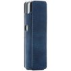 Frosted Retro Blue PU Leather Case for lil Solid 3.0 E-Cigarette - 1