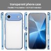 iPhone 17 Air PC Hybrid Shockproof Case - Transparent Blue - 2