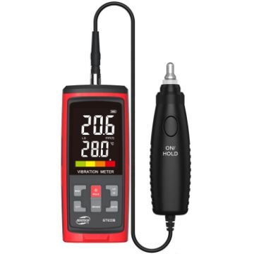 BENETECH GT633B Handheld Vibration Tester with Motor Probe - 1