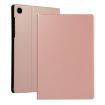 Samsung Galaxy Tab A7 Rose Gold PU Leather Flip Case with Holder - 1