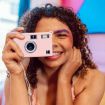 Kodak EKTAR H35 White Litchi Texture Silicone Protective Case - 2