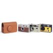 Kodak EKTAR H35/F501/F9 White Leather Camera Case with Strap - 3