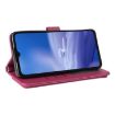 Ulefone Note 19 Leather Case with Wrist Strap & 6 Card Slots (Rose Red) - 6
