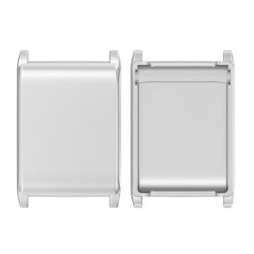 Silver Protective Case for WHOOP 4.0 Raw Ear Watch Frame - 1