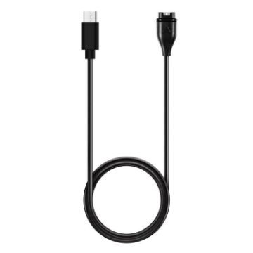 For Garmin Fenix 8/7X/6S Pro USB-C Charger With Data - 1m (Black) - 1