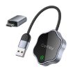 Wired to Wireless USB Car CarPlay Adapter with Type-C (Black) - 1