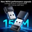 Yesido WP10 150Mbps High Speed USB WiFi Wireless Adapter (Black) - 2
