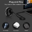 Google Pixel Watch xDfind Magnetic Charging Cable, 1m USB (Black) - 5