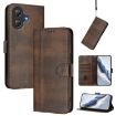 Ulefone Note 21 Retro Leather Case, Brown - Splicing Buckle Design - 1
