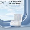 Yesido MC25 750W Travel Plug Adapter Kit with Case (White) - 4
