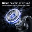 ONIKUMA X36 Game Headphones with Abyss Lamp Effect (Black) - 4