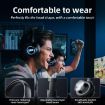 ONIKUMA X36 Game Headphones with Abyss Lamp Effect (Black) - 5