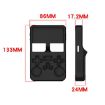 ANBERNIC R36S Black Silicone Protective Case for Handheld Console - 5