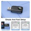 2 in 1 USB Wired/Wireless Car CarPlay/Android Box Adapter (Black) - 5