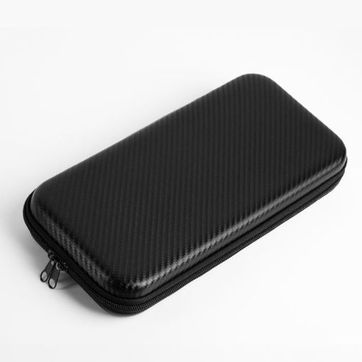 Nintendo Switch 2 Carbon Fiber Shockproof Storage Bag (Black) - 1