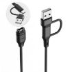 Garmin Fenix 8/7X/6S Pro 2-in-1 Type-C USB-A Charging Cable 1m - 2