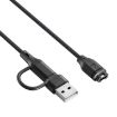 Garmin Fenix 8/7X/6S Pro 2-in-1 Type-C USB-A Charging Cable 1m - 4