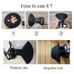 Universal Black Silicone Lens Hood, 30-50mm Size - 5