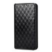 Ulefone Note 17 Pro Cubic Grid Flip Leather Case (Black) - 2