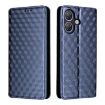 Ulefone Note 21 Blue Cubic Grid Texture Flip Leather Case - 2