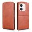 OPPO A5x 5G/4G Brown Magnetic Flip Leather Case with Buckle - 2